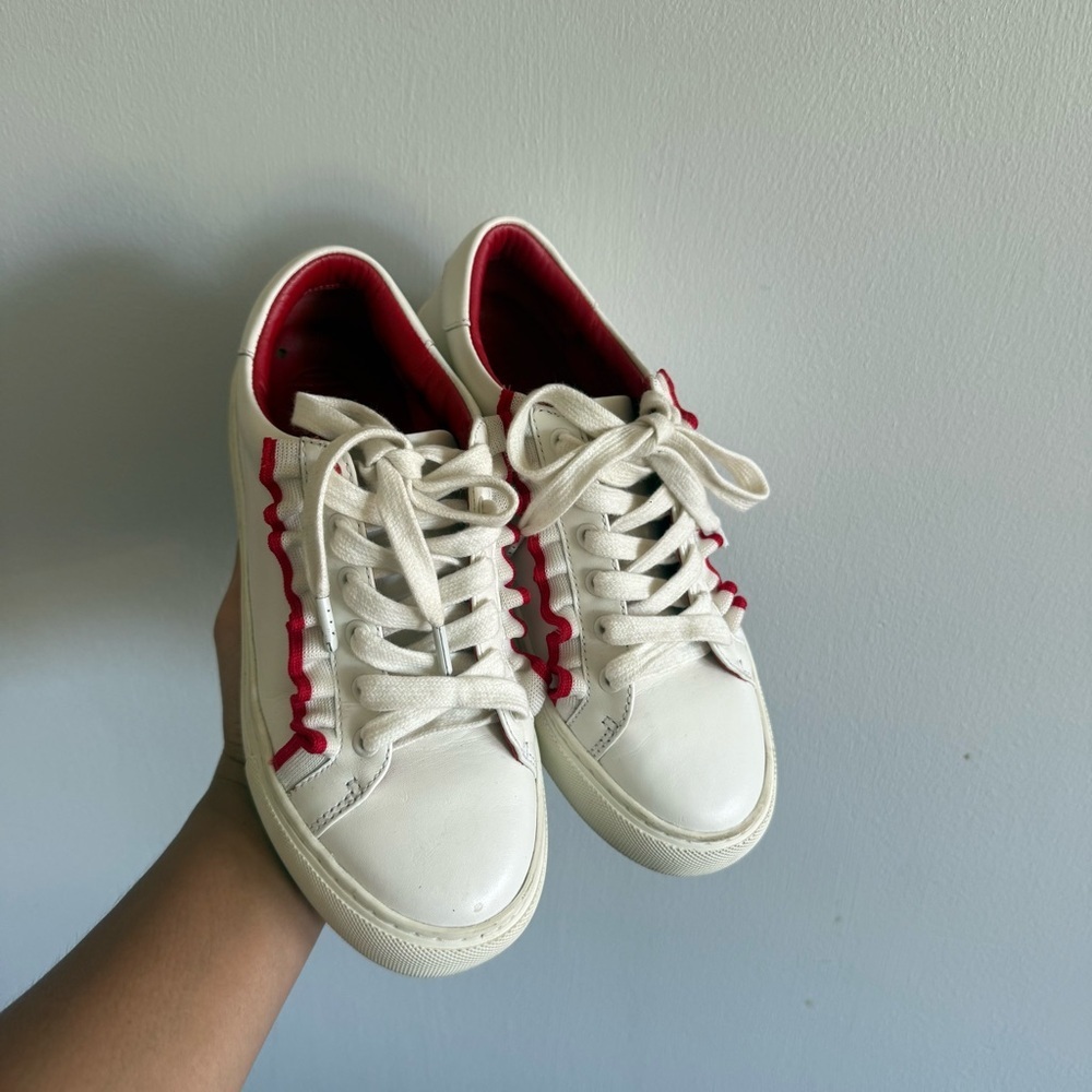 Tory Sport Ruffled Sneakers